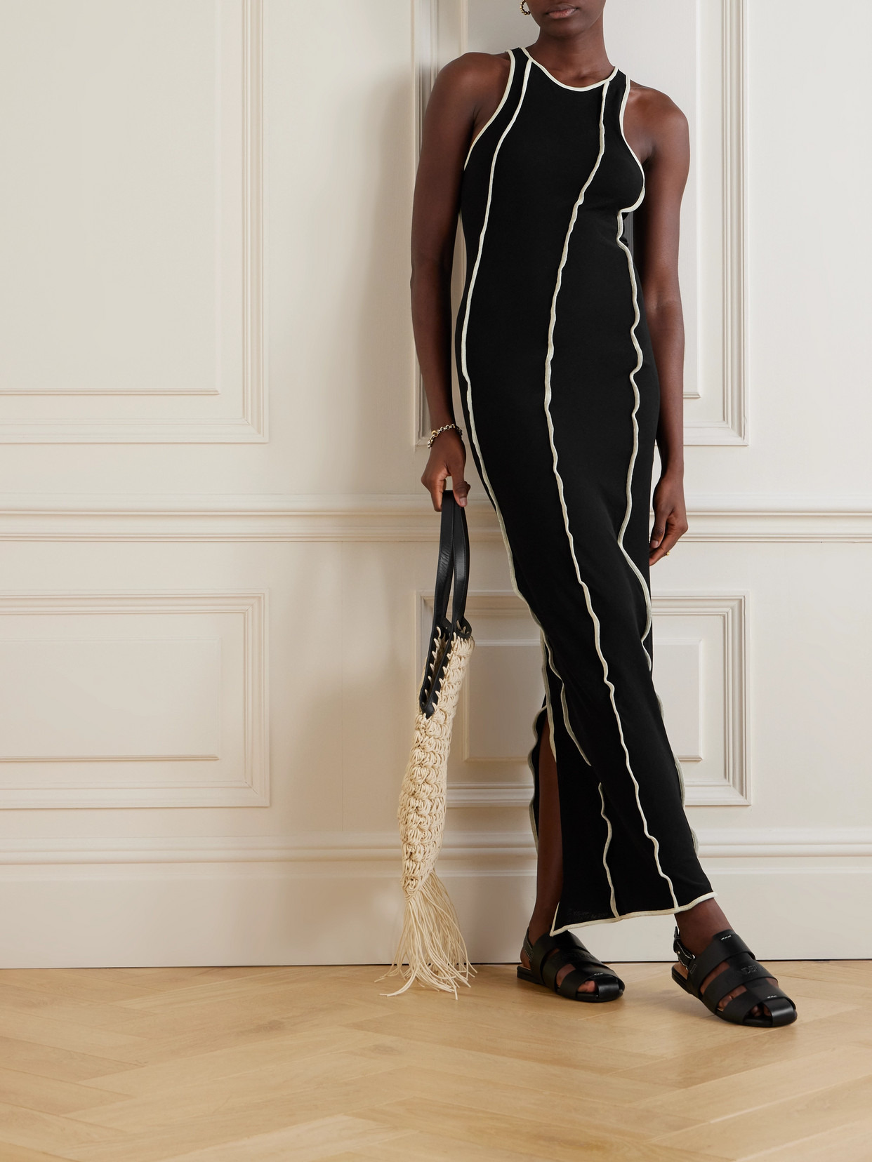 Wanda Striped Recycled-jersey Maxi Dress - 2