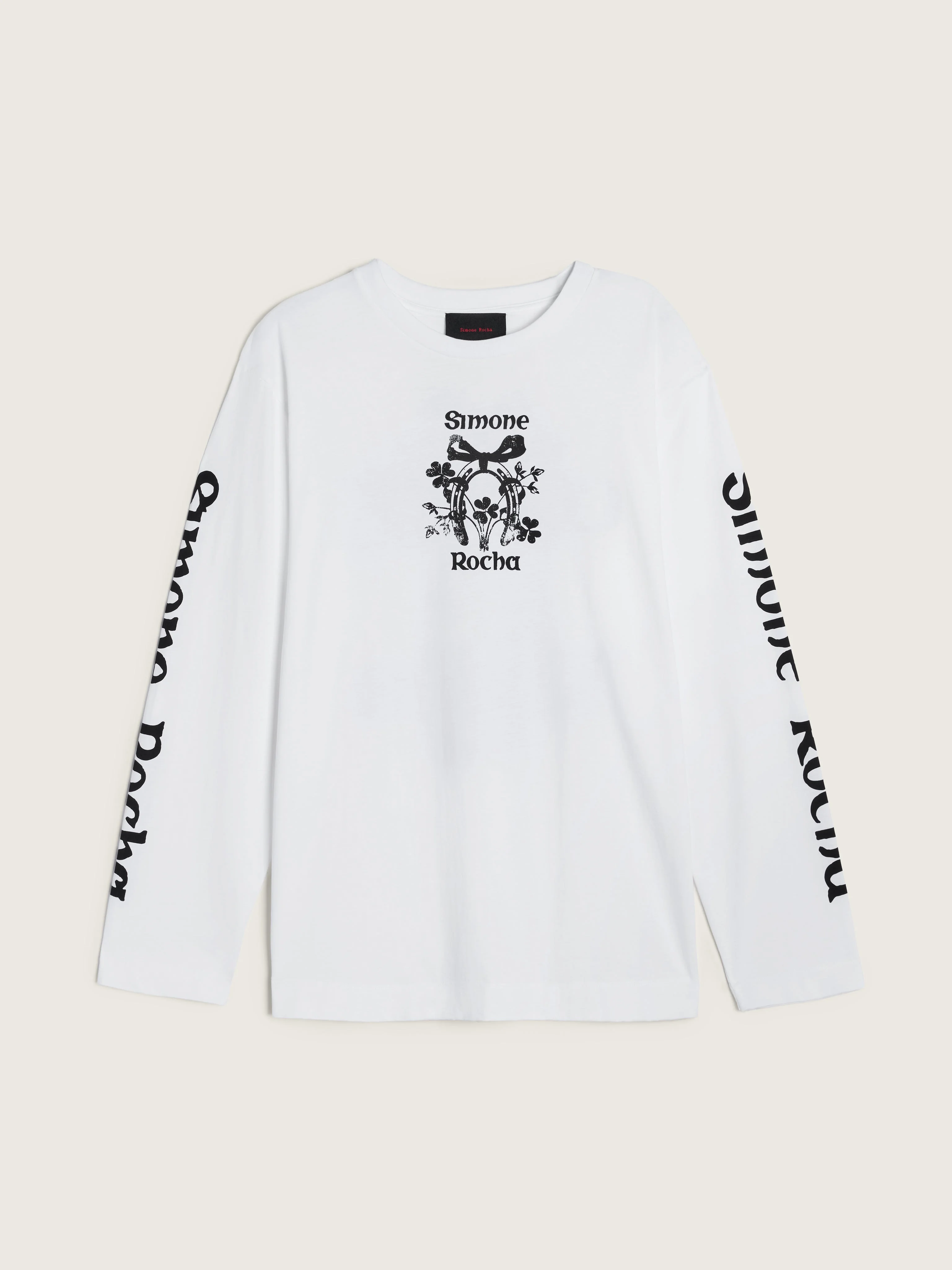 Coming Up Roses Print Long Sleeve T-Shirt - 1