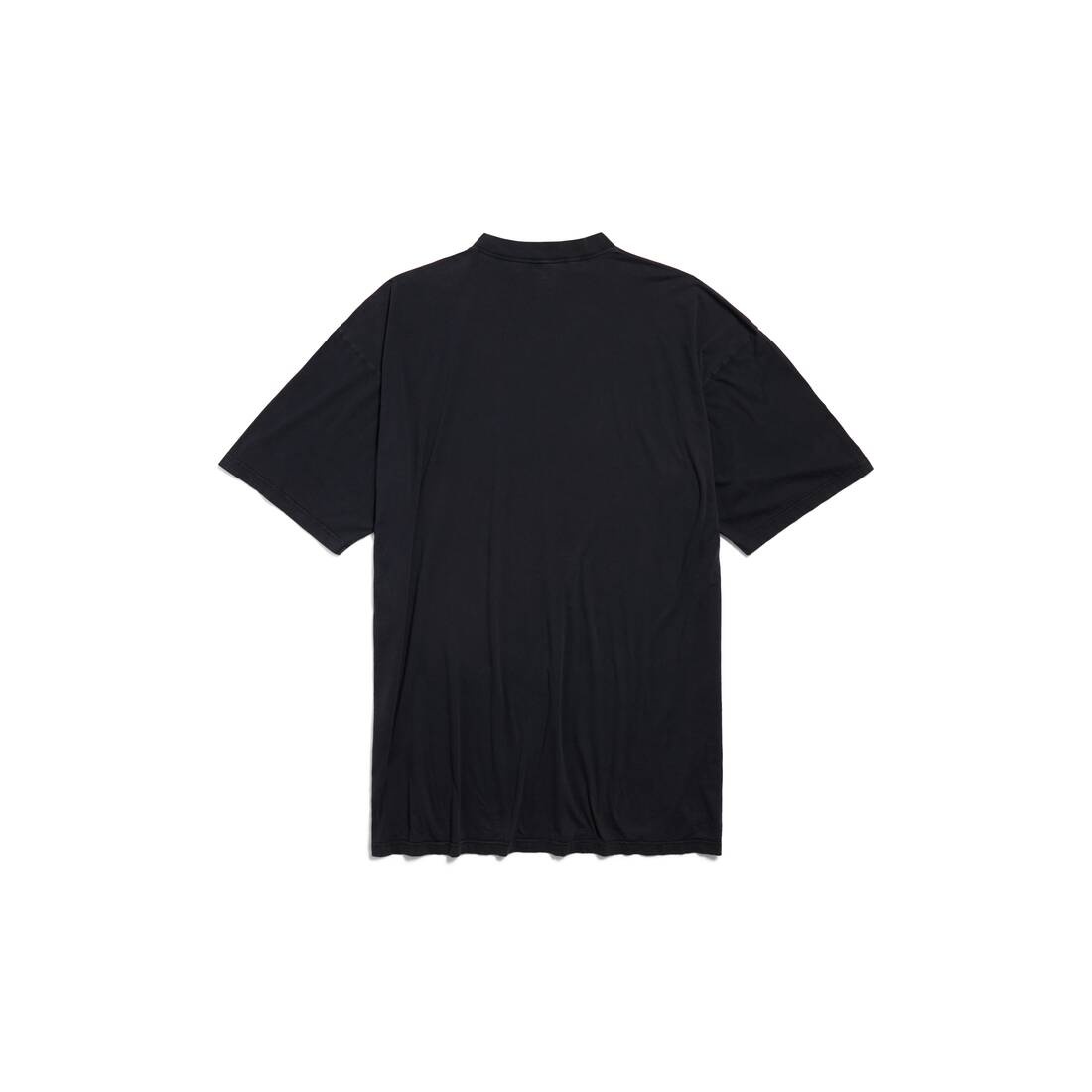 Paris Strass T-shirt Dress in Black - 2