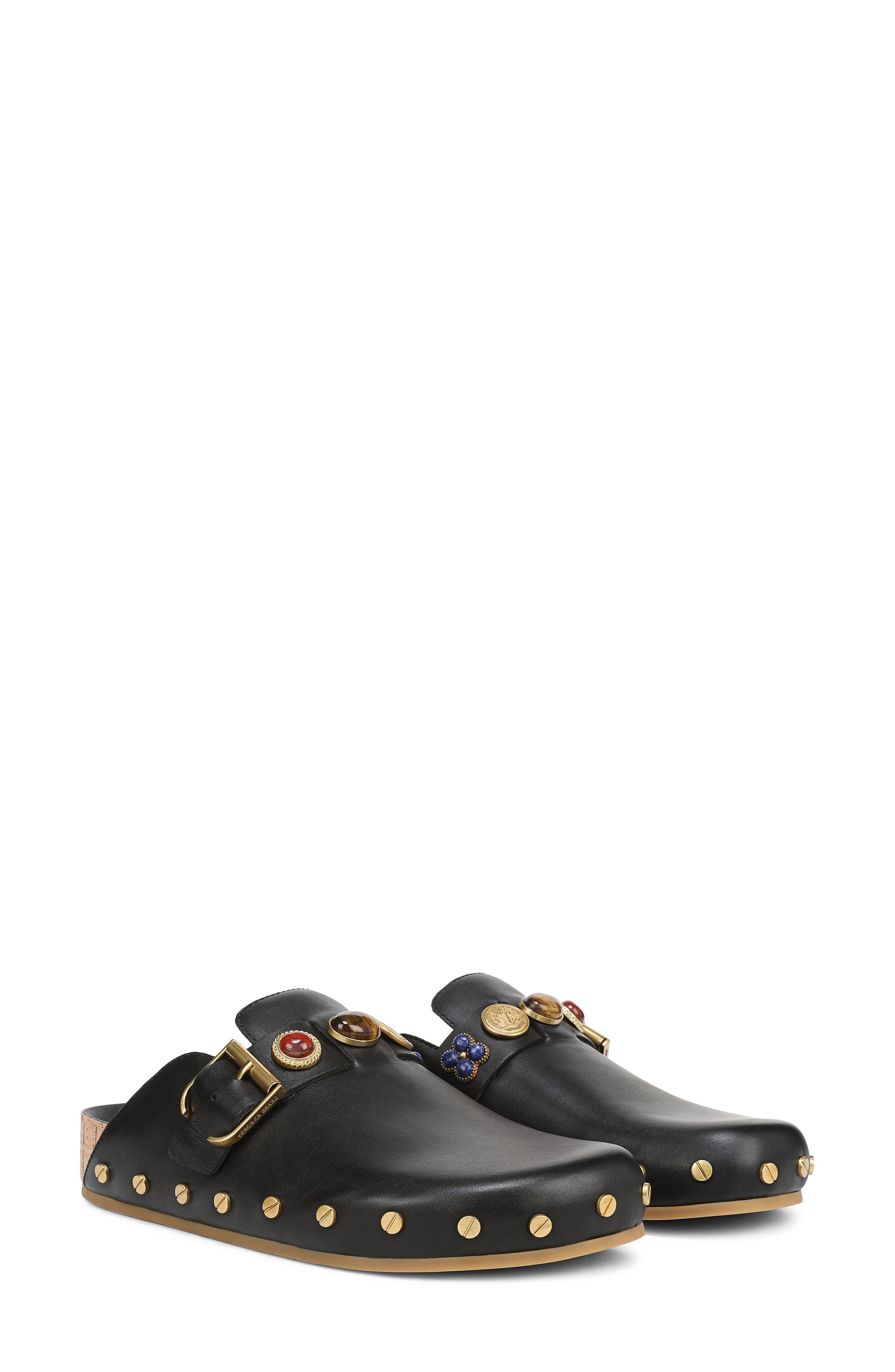 Veronica Beard Fern Charm Clog in Black at Nordstrom - 9