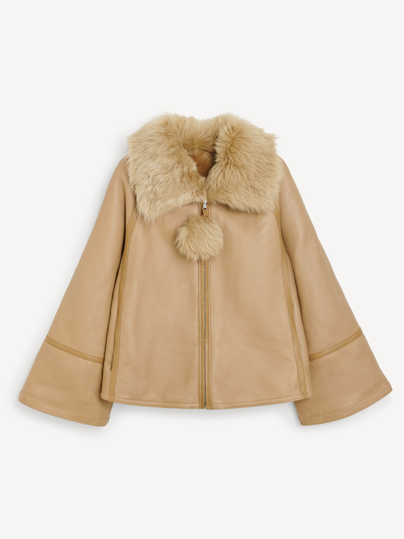 Odellies shearling jacket 1