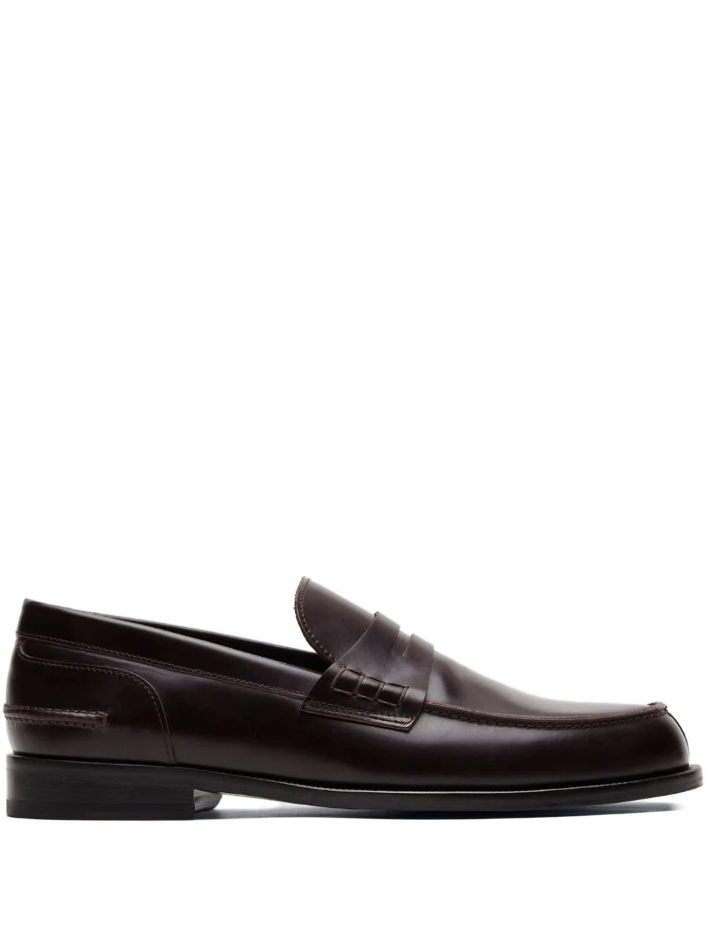 College leather penny loafers - 1