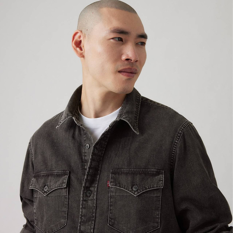 RELAXED FIT WESTERN SHIRT 5