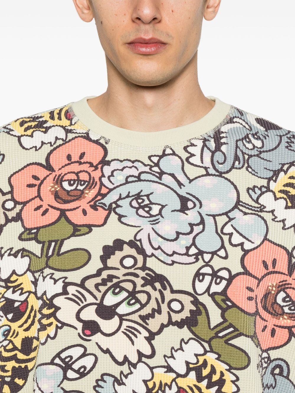 X VERDY GRAPHIC-PRINT T-SHIRT - 4