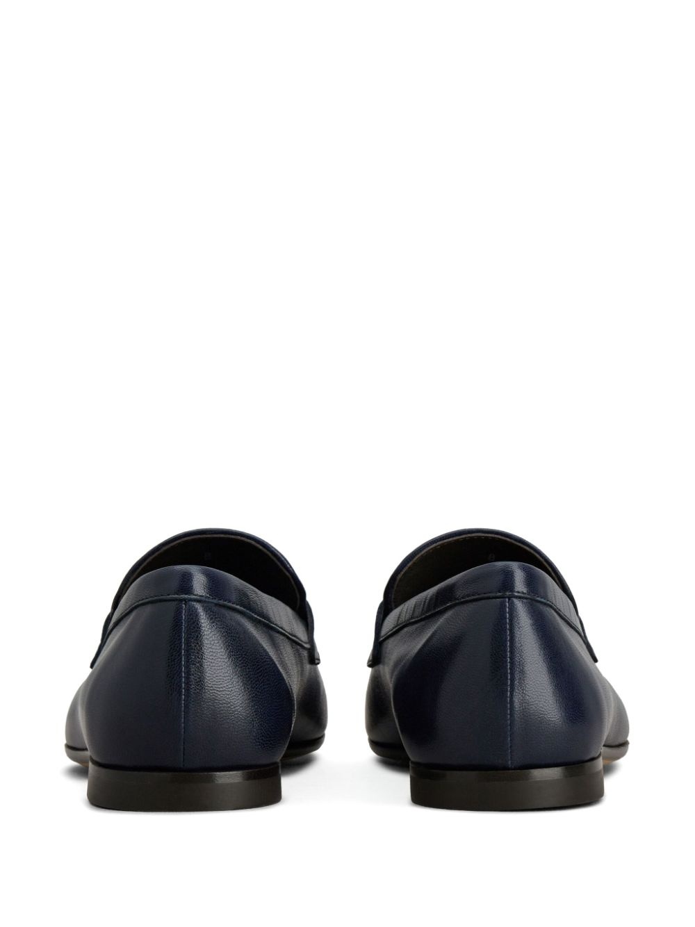 logo-plaque loafers - 3