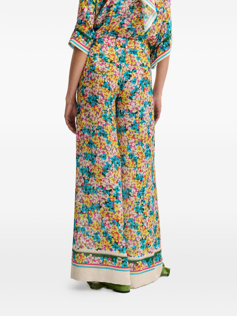 floral-print trousers 4
