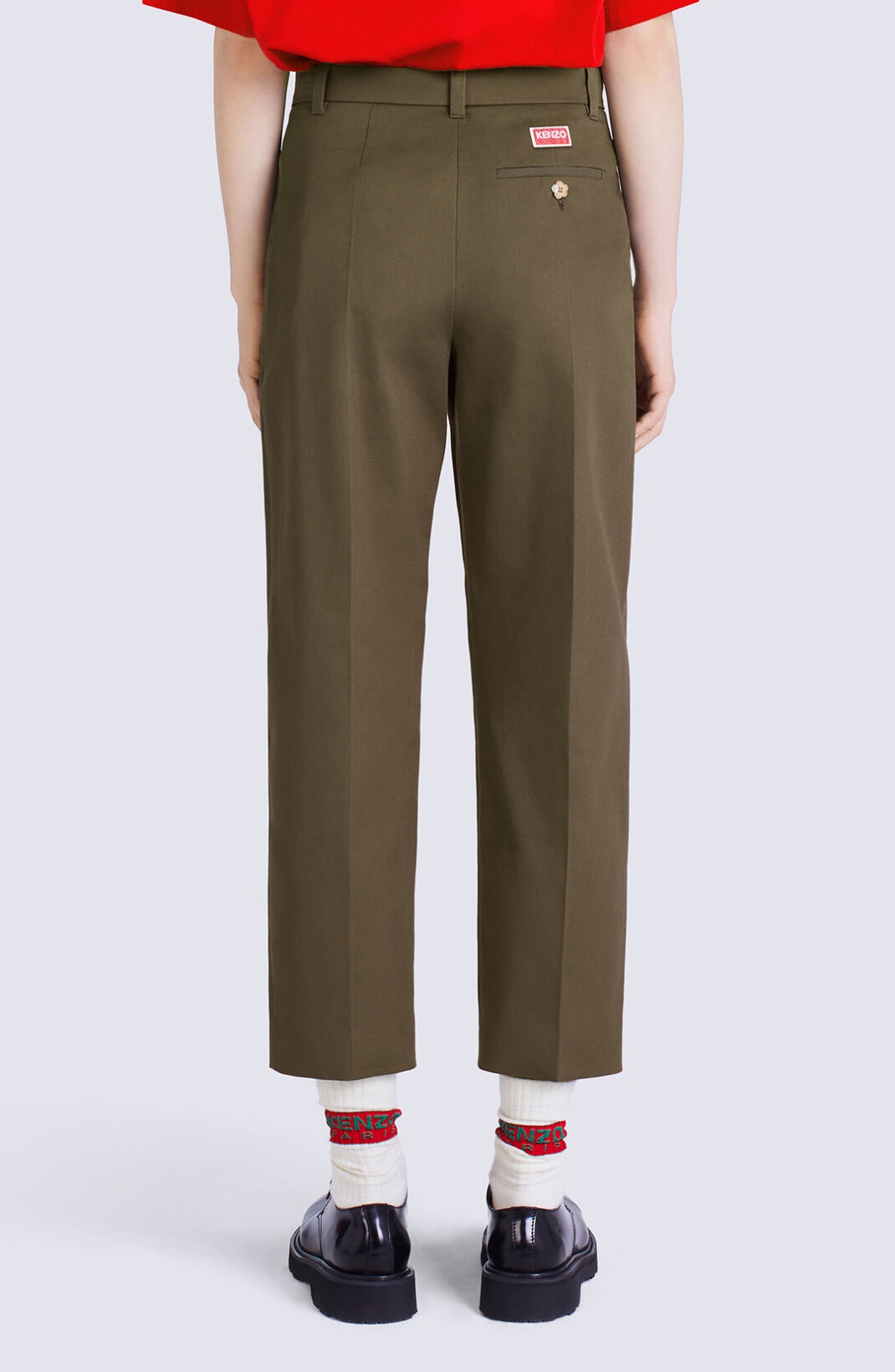 Cropped tailored trousers - 6
