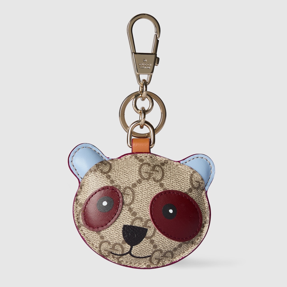 Panda-shaped bag charm - 1