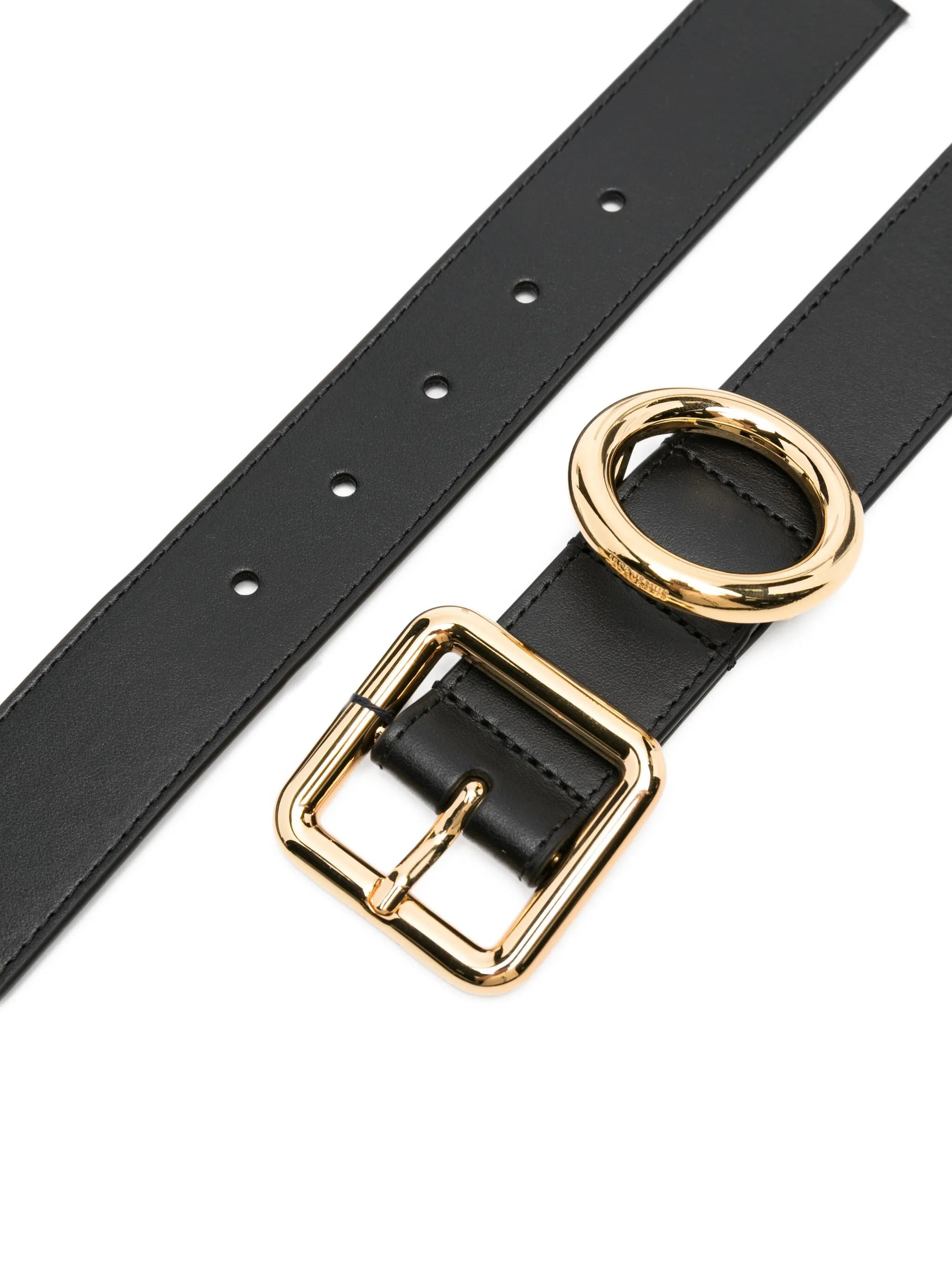 Jacquemus Double-buckle Leather Belt - 2