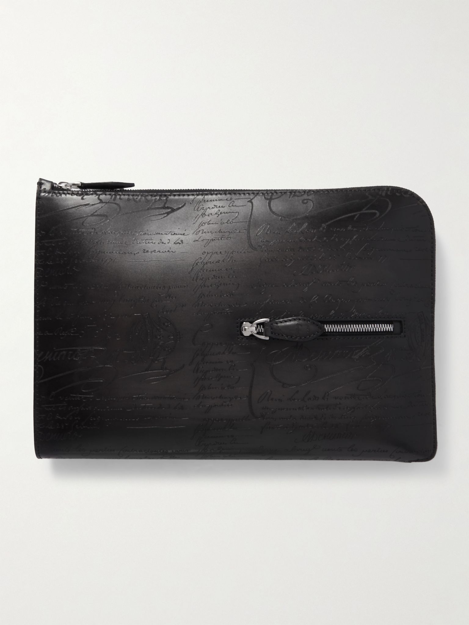 Nino Scritto Venezia Leather Pouch Black - 1