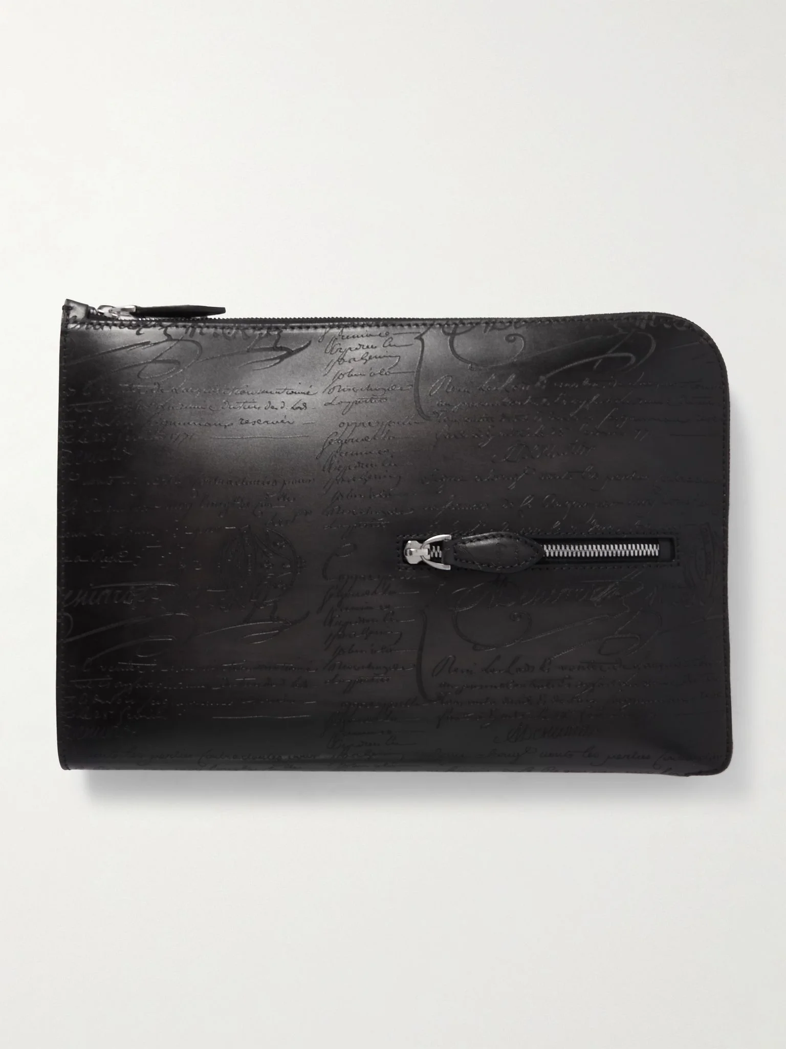 Nino Scritto Venezia Leather Pouch Black - 1