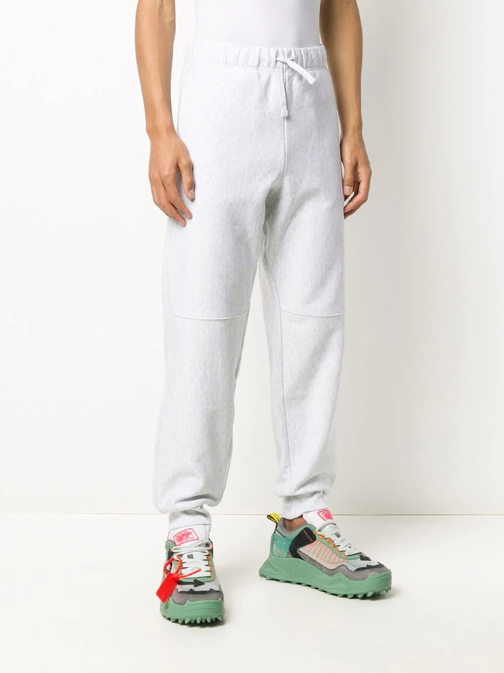 embroidered logo track pants - 3