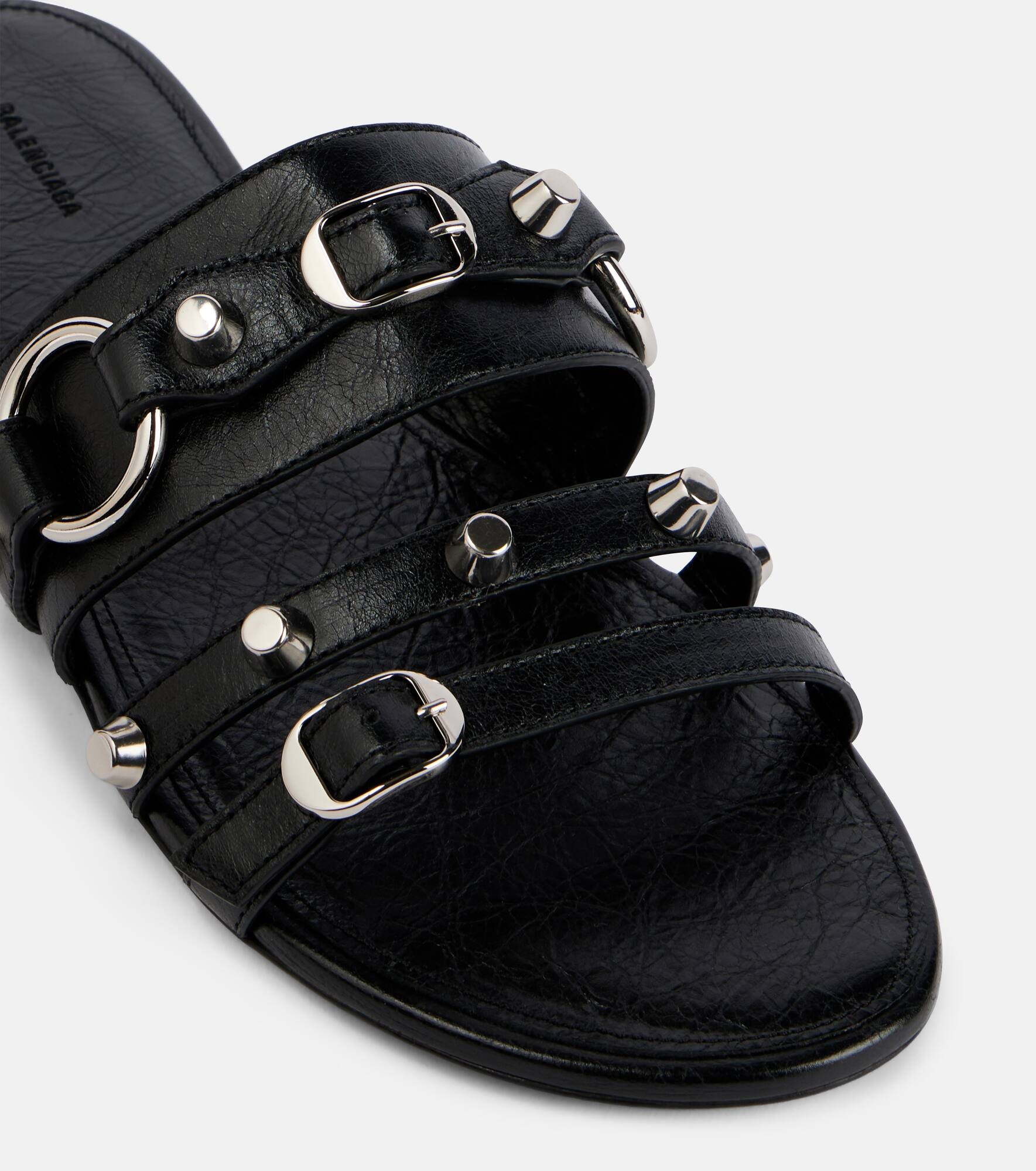 Leather sandals - 5