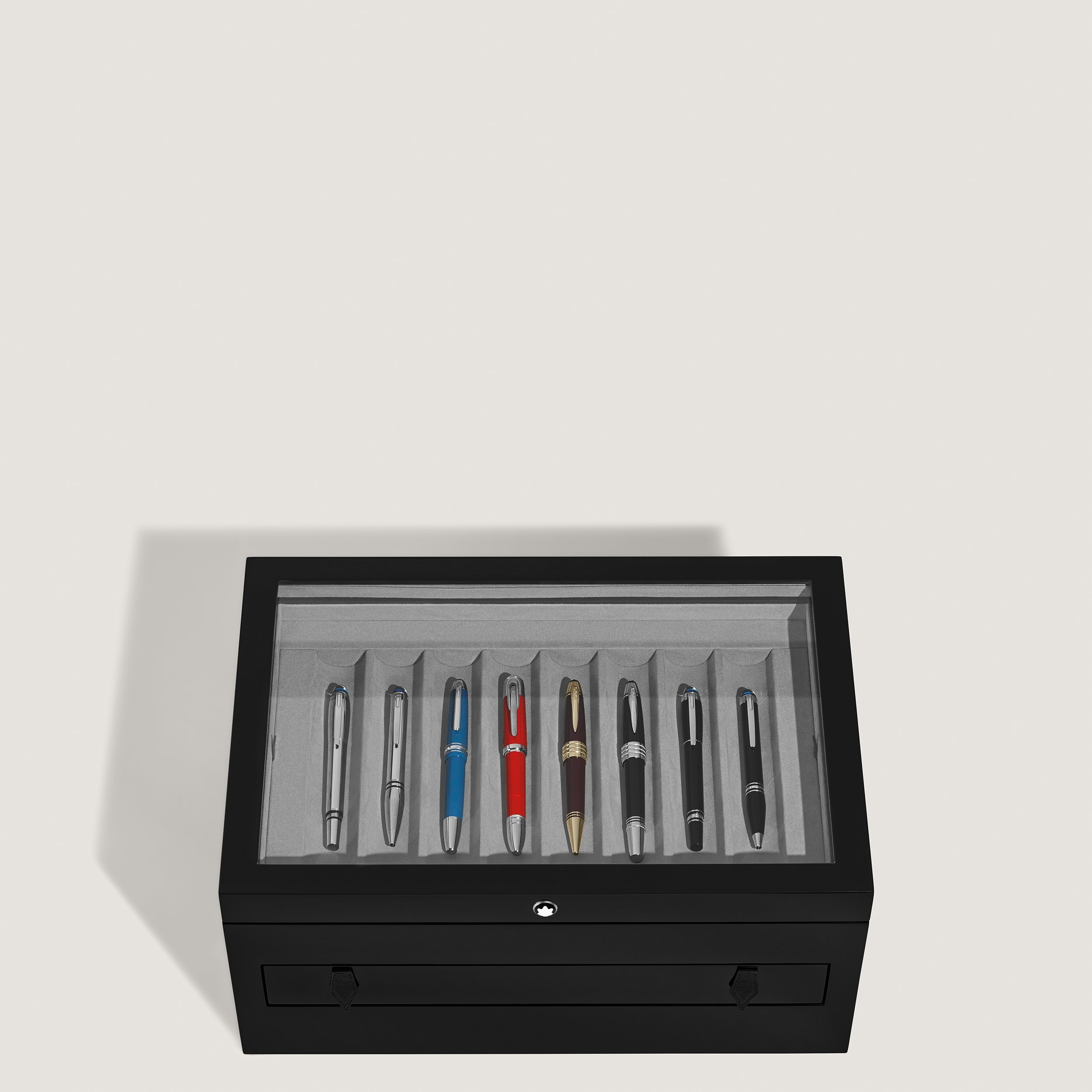 Large collector Box in wood and lacquer for 24 writing instruments - 2