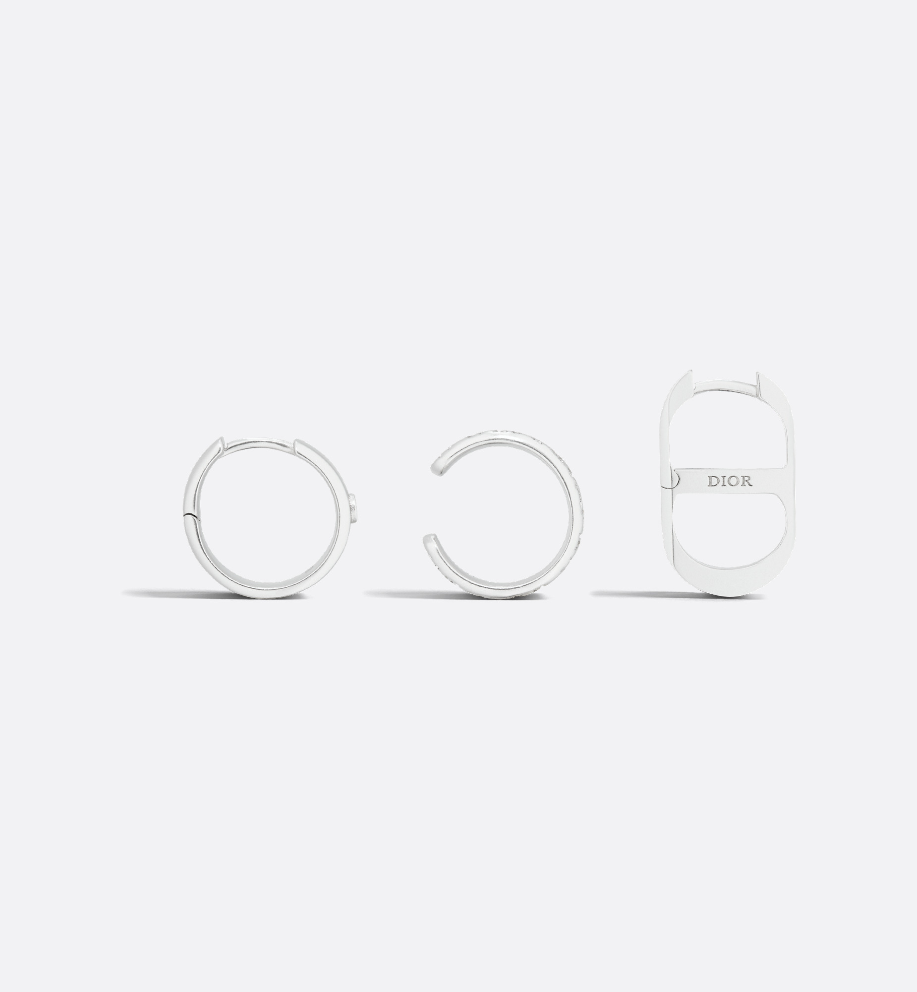 Dior Oblique Earring Set - 3