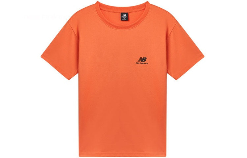 New Balance Graphic Print Design Tee 'Orange' AMT12343-PKN - 1