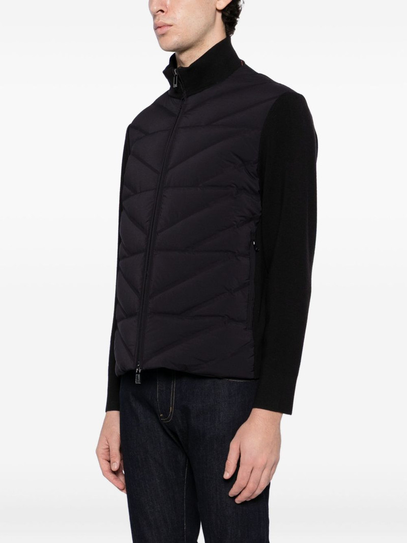 panelled padded jacket 3