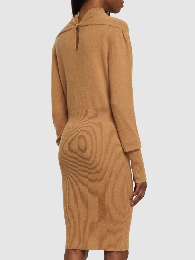 Bea wool & cashmere l/s mini dress - 3