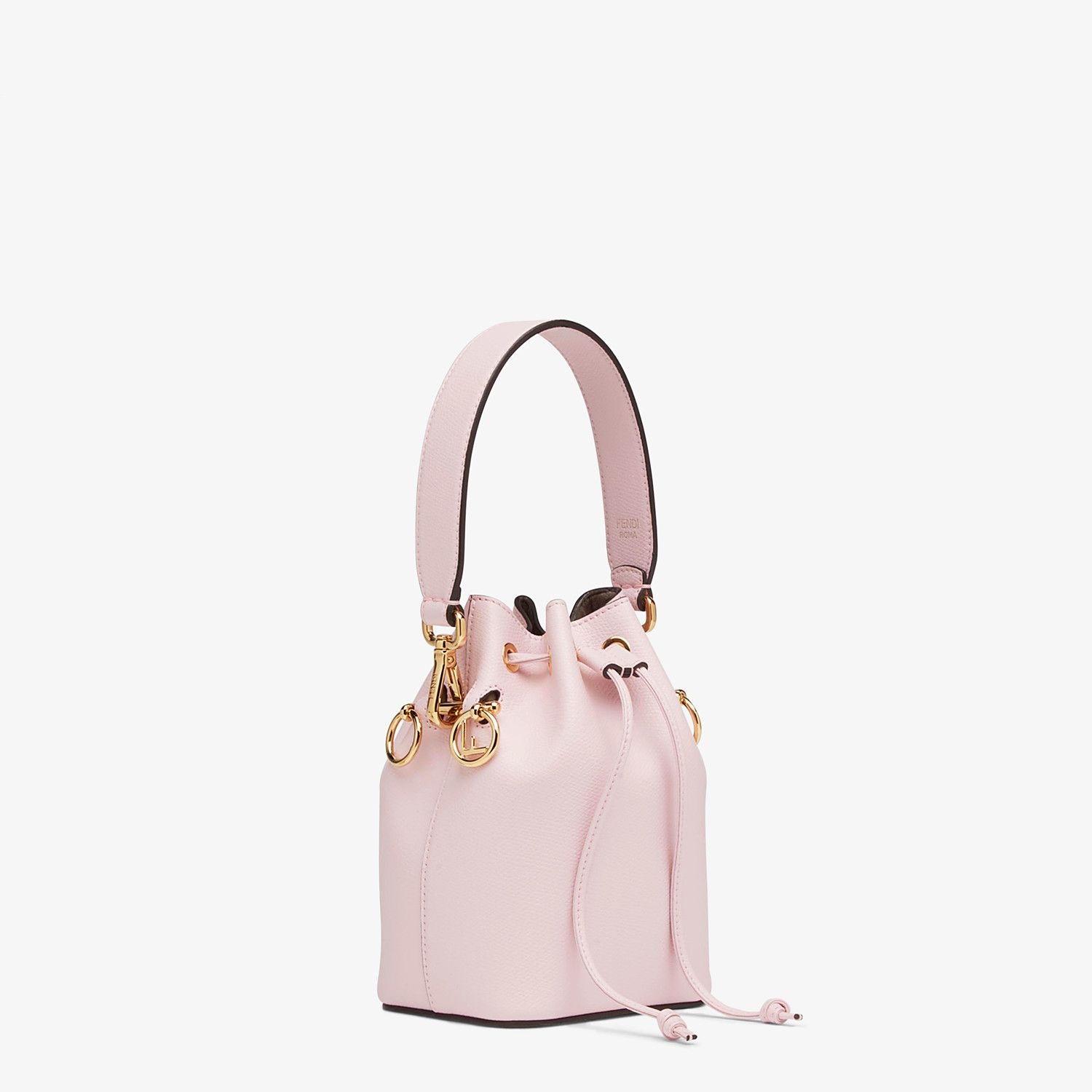 Pink leather mini-bag - 3