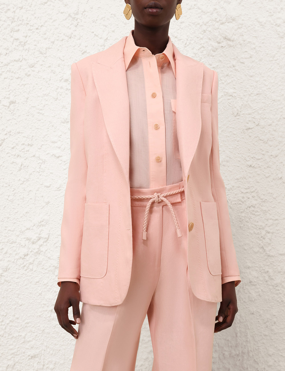 HYPNOTIC LINEN JACKET - 2