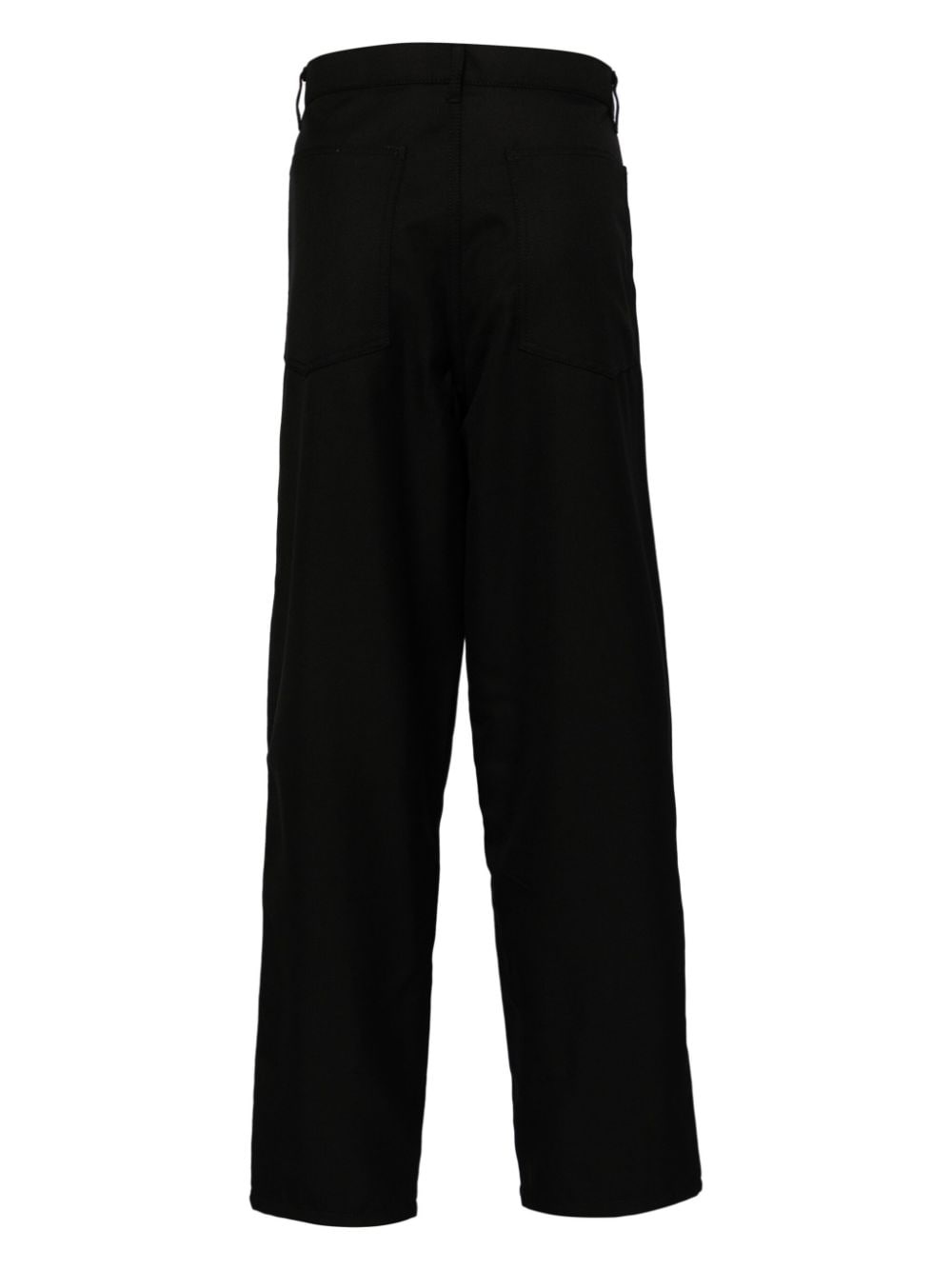 stitched knee pants - 2