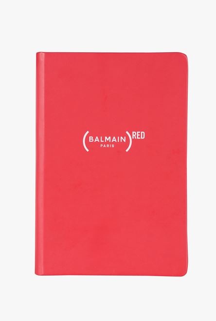 (Balmain) RED - Balmain Festival V02 red notebook - 1