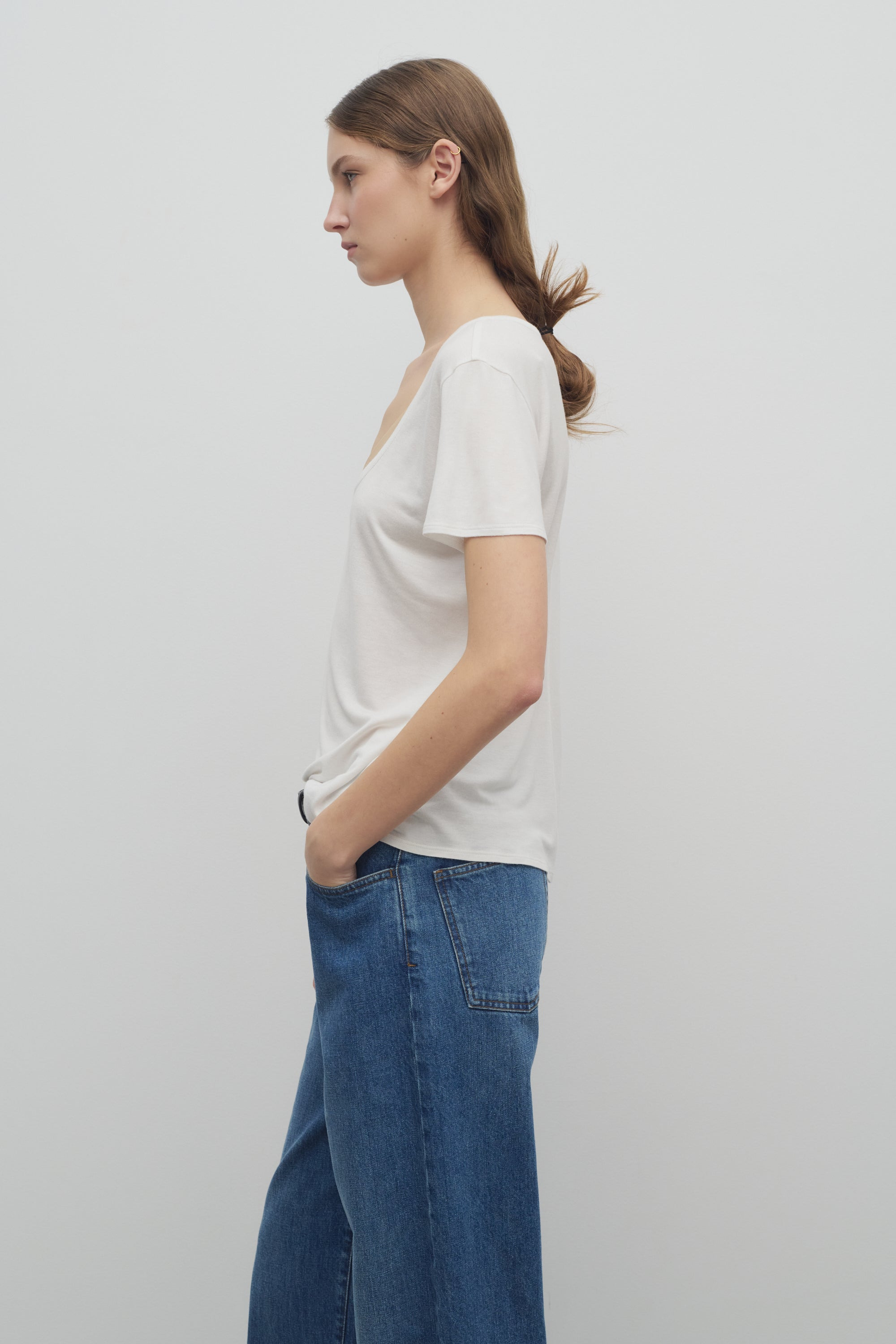 Stilton Top in Modal and Silk - 4