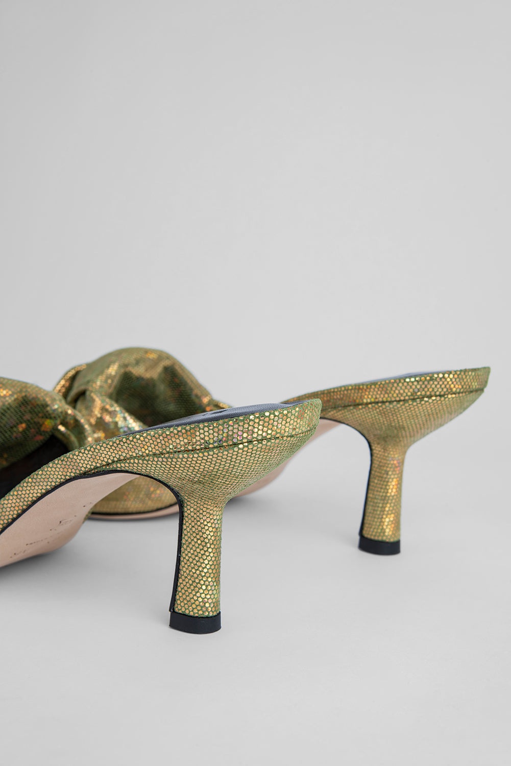 Lana Disco Green Hologram Leather - 6