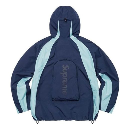 Supreme Gore-Tex Paclite Jacket 'Navy Teal' SUP-SS22-079 - 2