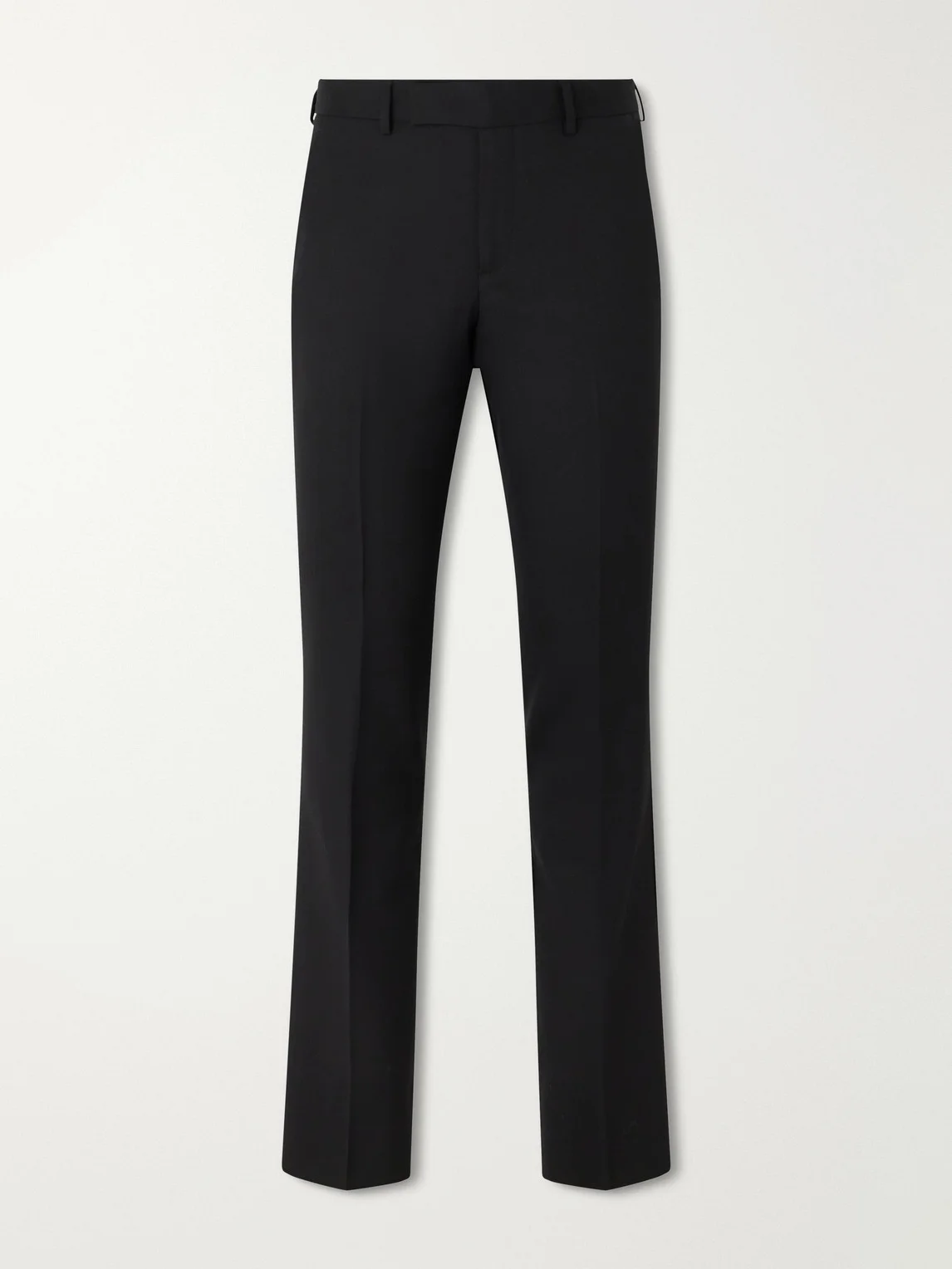 Straight-Leg Pleated Wool Suit Trousers - 1