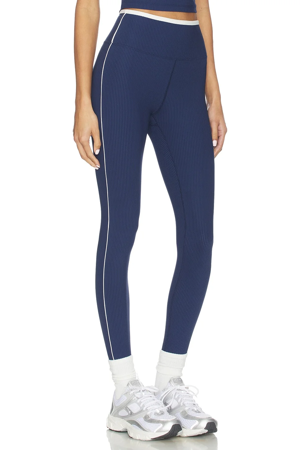 Ribbed Track Legging - 1