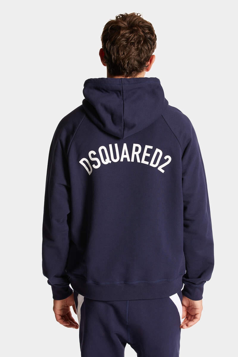 DSQUARED2 RELAXED FIT HOODIE SWEATSHIRT - 2