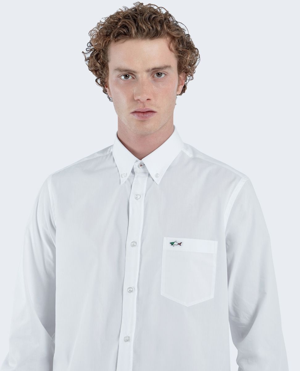 Cotton poplin shirt - 5