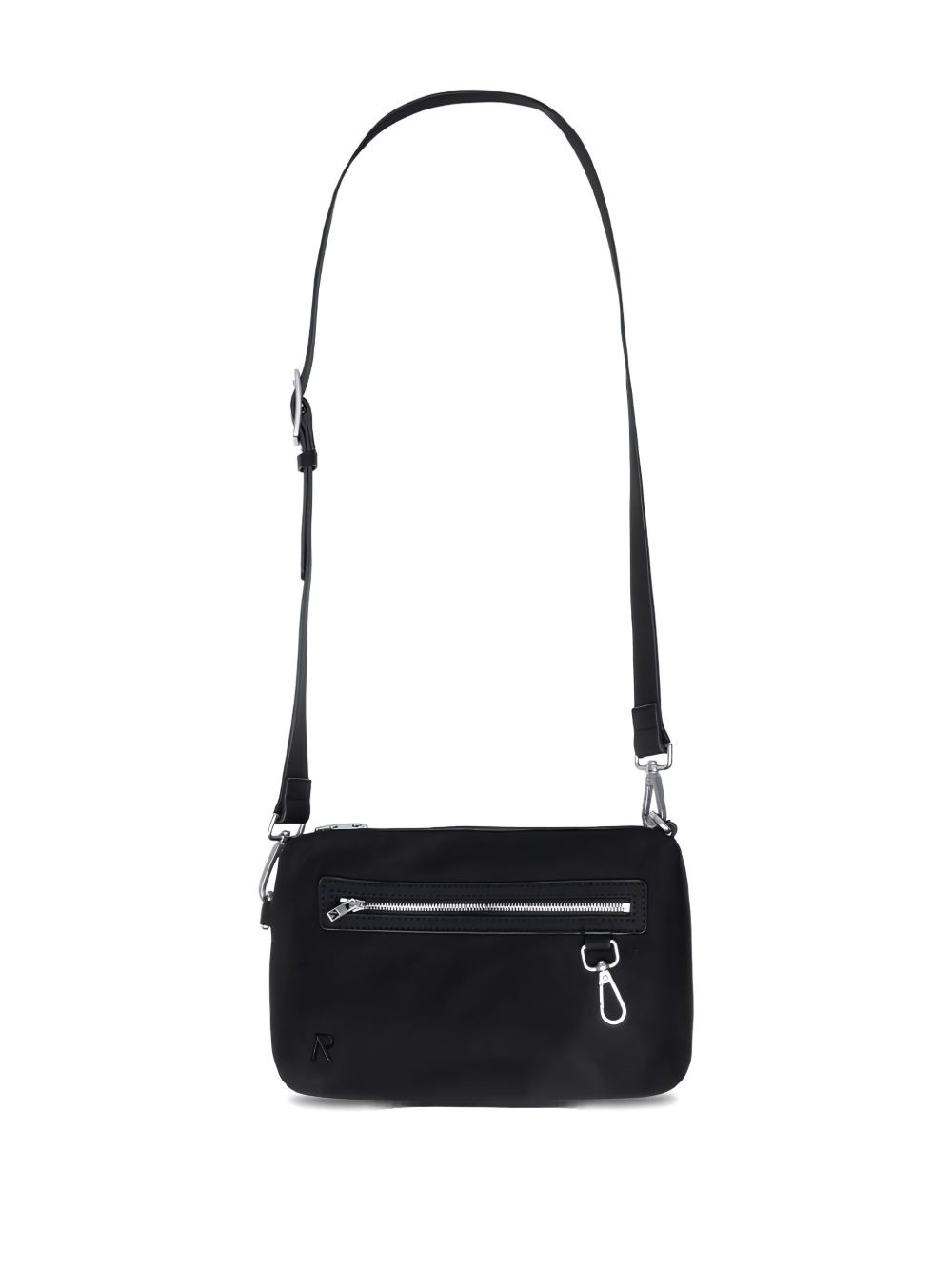 logo-plaque shoulder bag - 2