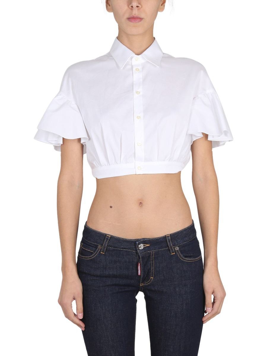 DSQUARED2 CROPPED SHIRT - 1