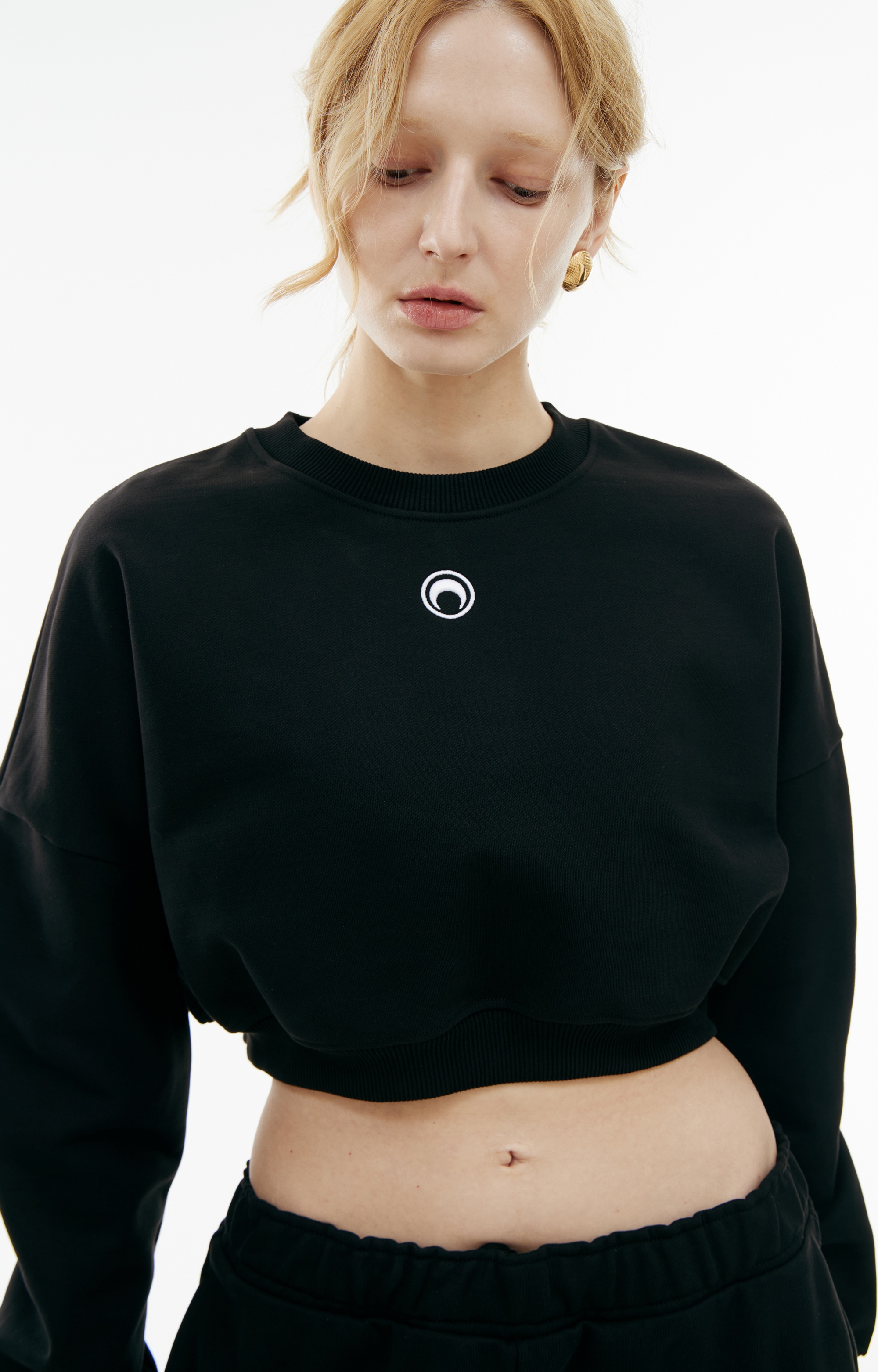 BLACK LOGO T-SHIRT - 4
