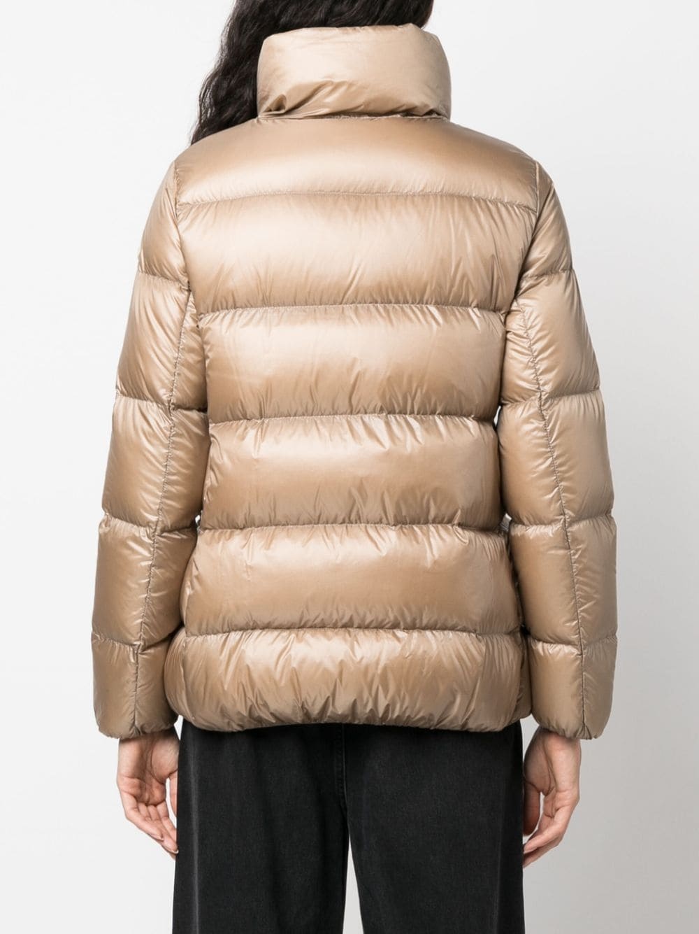 funnel-neck padded puffer jacket - 4