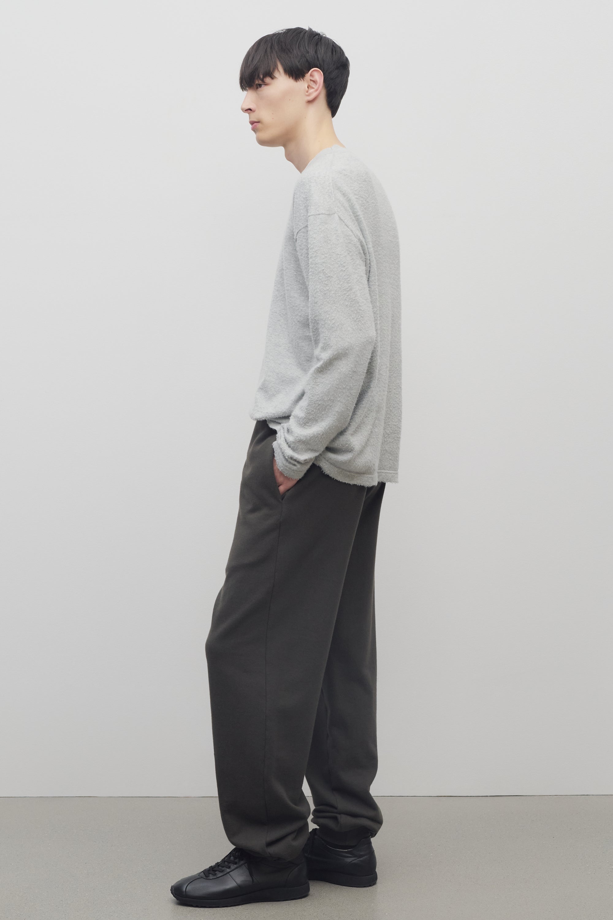 Navo Pant in Cotton and Cashmere - 4