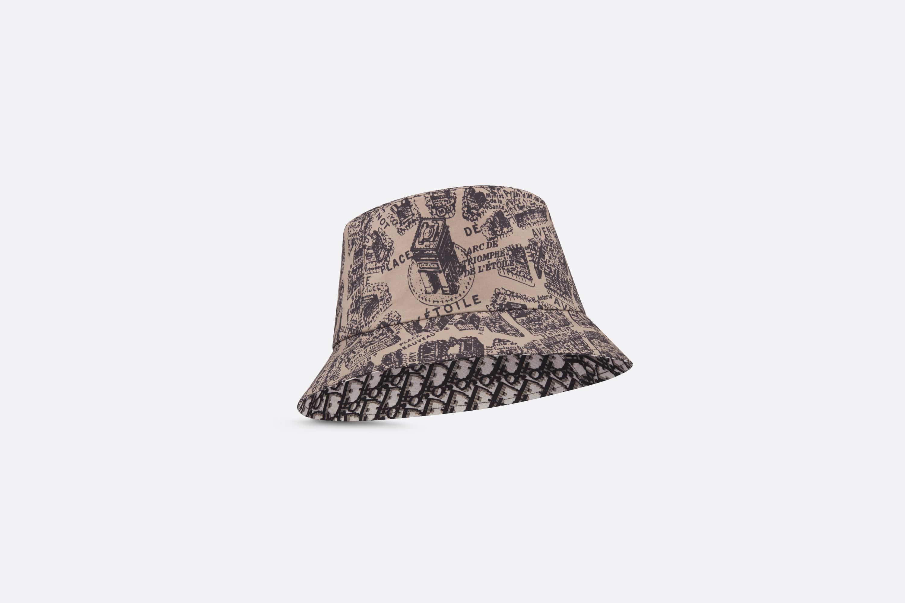 Teddy-D Plan de Paris Reversible Small Brim Bucket Hat - 3