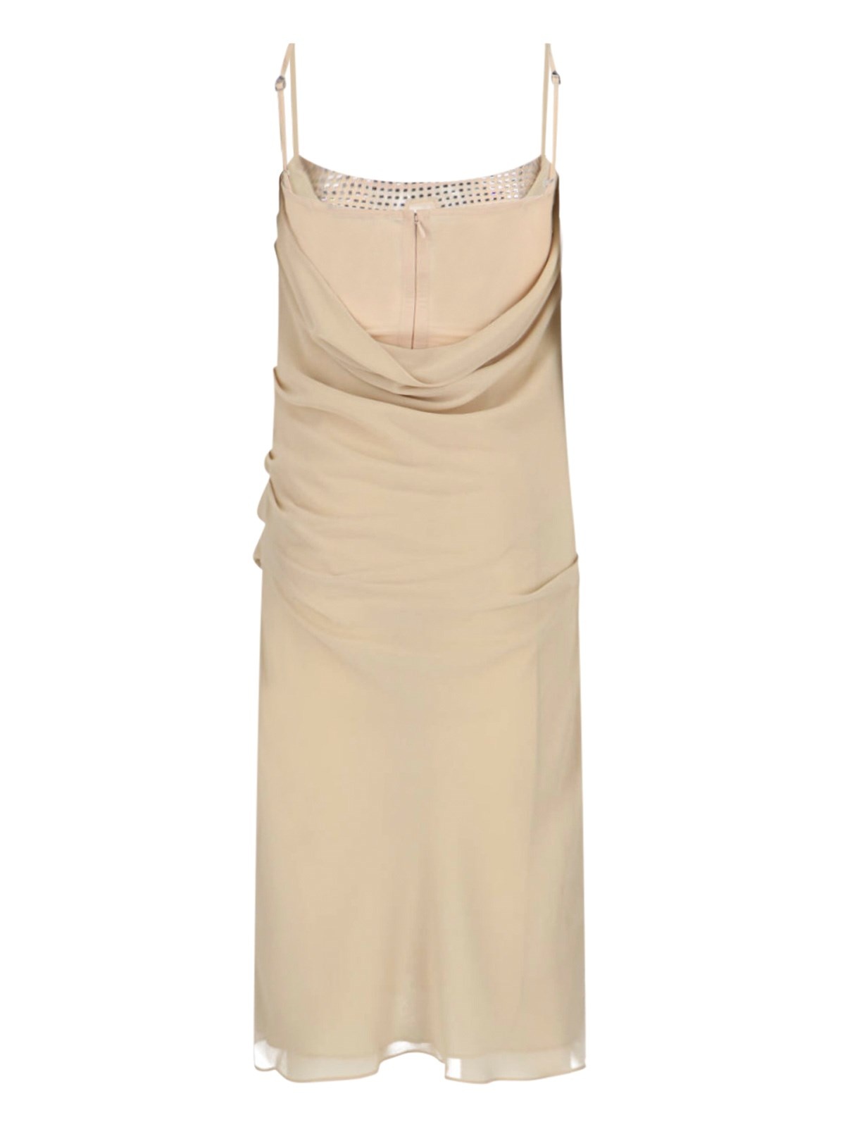 MIDI DRESS WITH RHINESTONES - 2