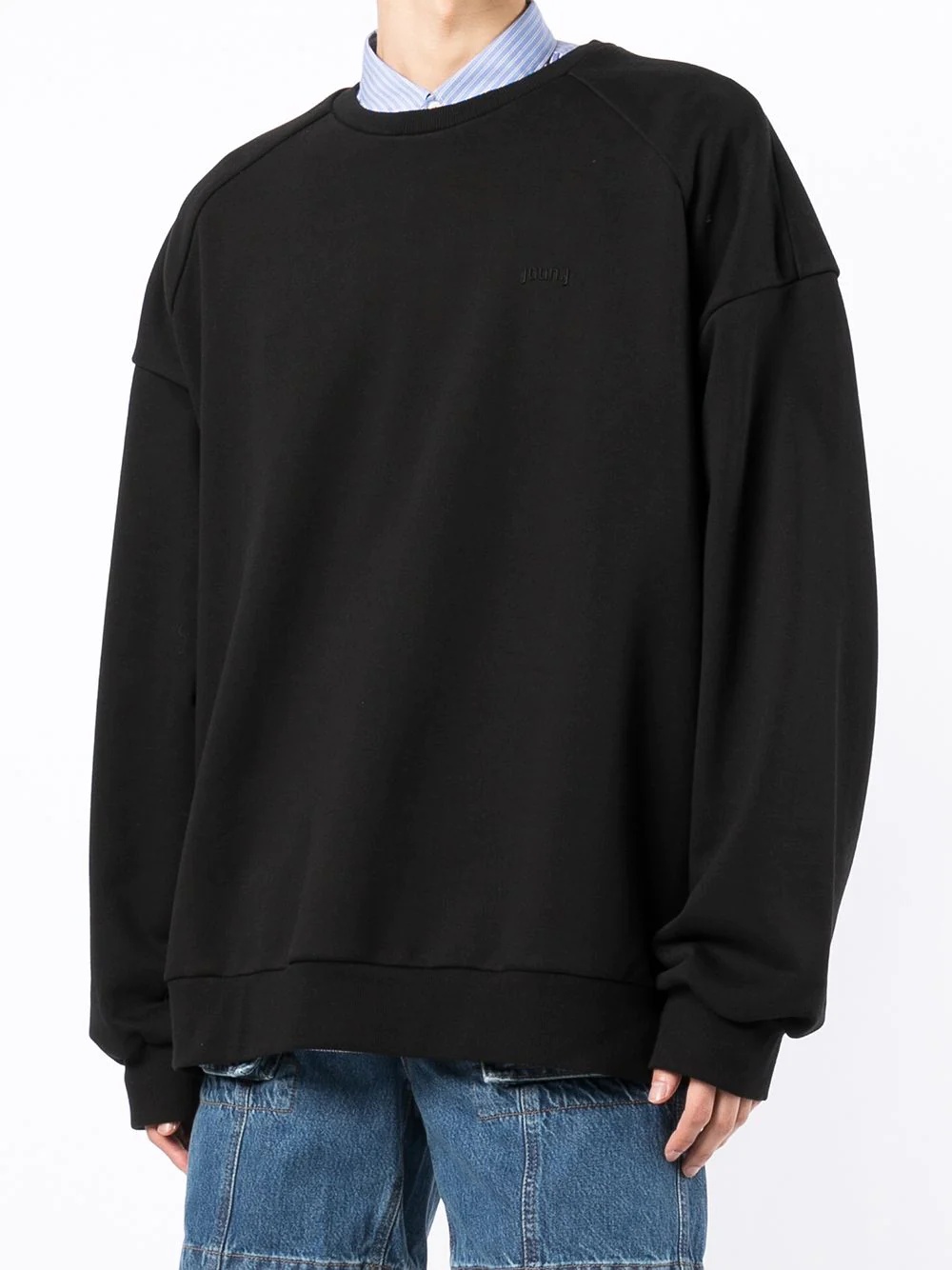 crew-neck pullover sweatshirt - 4