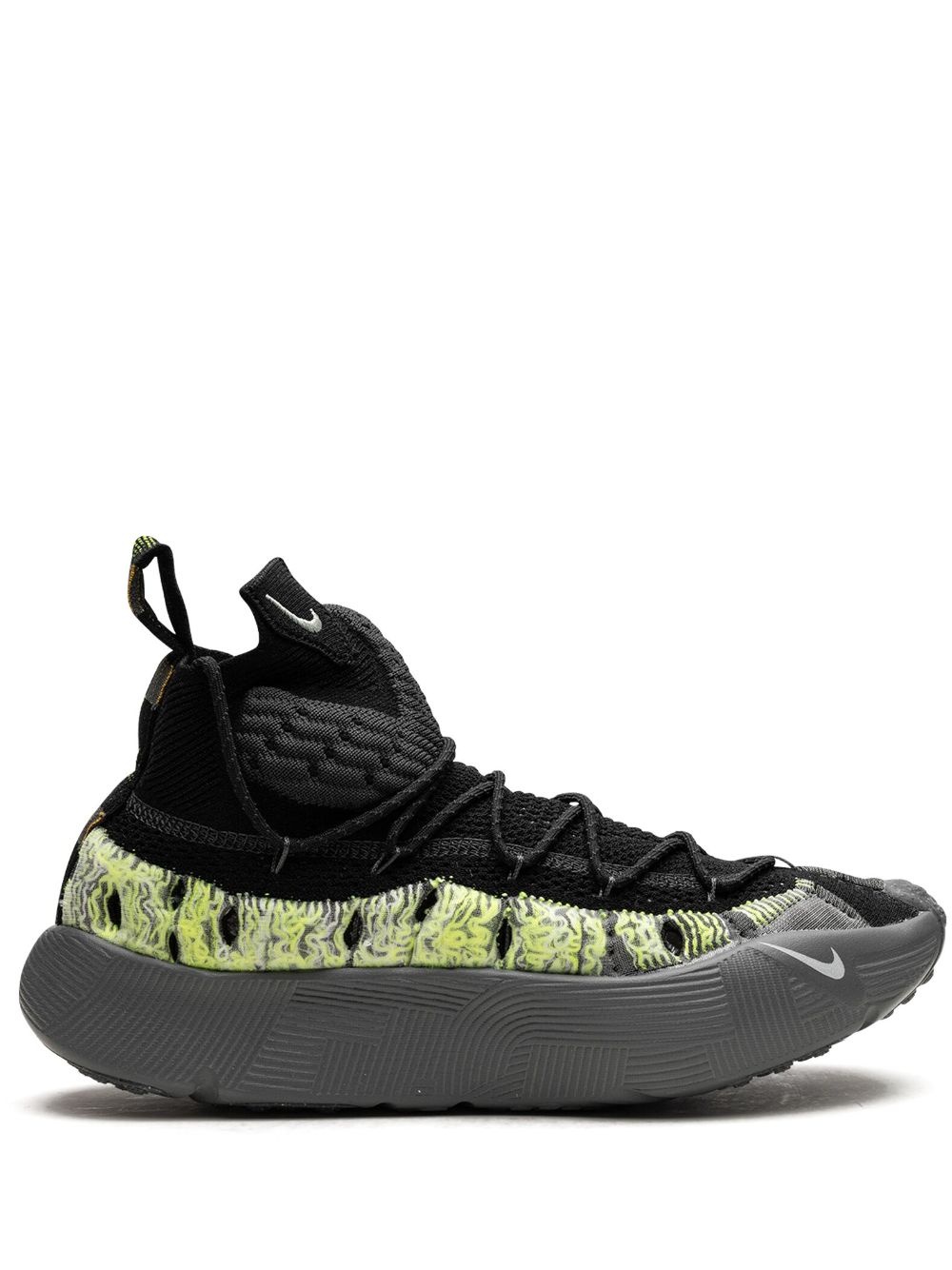 ISPA Sense Flyknit "Black/Smoke Grey" sneakers - 1