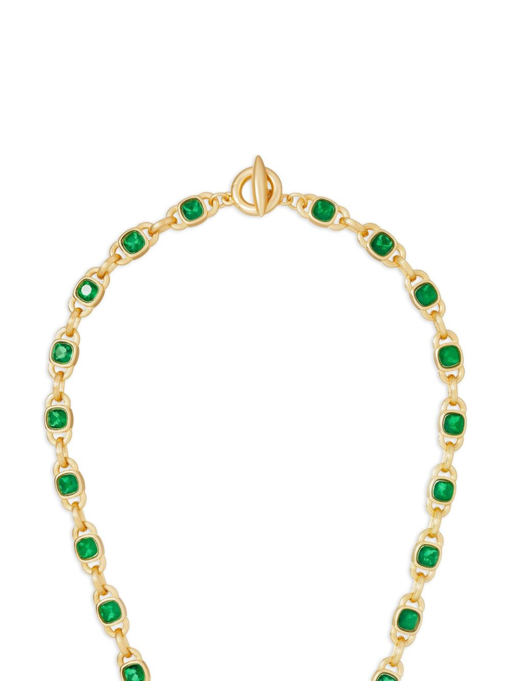 jeweled link necklace - 2