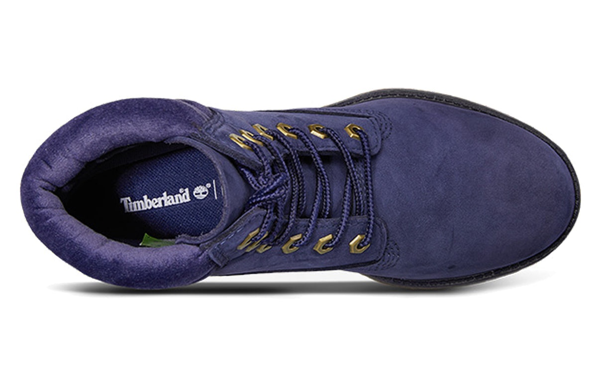 (WMNS) Timberland Waterville 6 Inch Double Collar Waterproof Boot 'Blue' A1ZTN - 4
