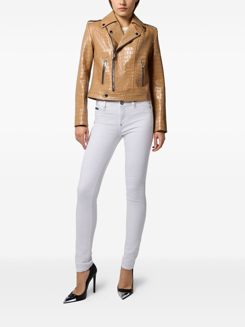 PHILIPP PLEIN Cocco biker jacket outlook
