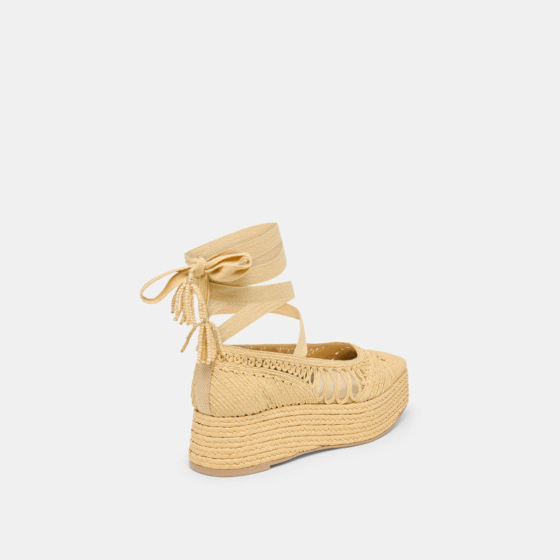 FARIS FLATS LT NATURAL MACRAME 5