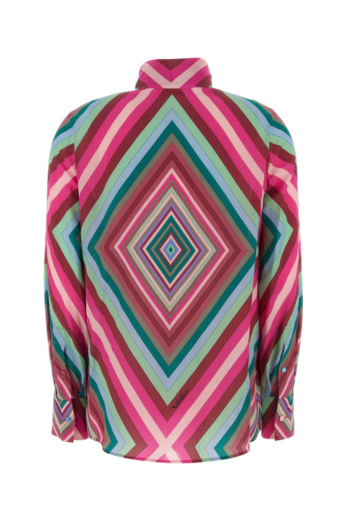 Valentino Garavani Women Printed Crepe Shirt - 2