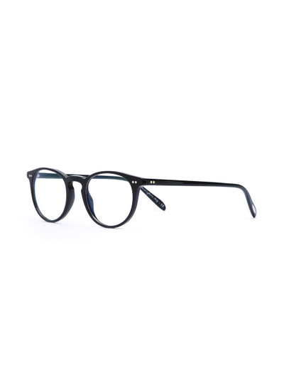 Oliver Peoples Emerson round frame glasses outlook