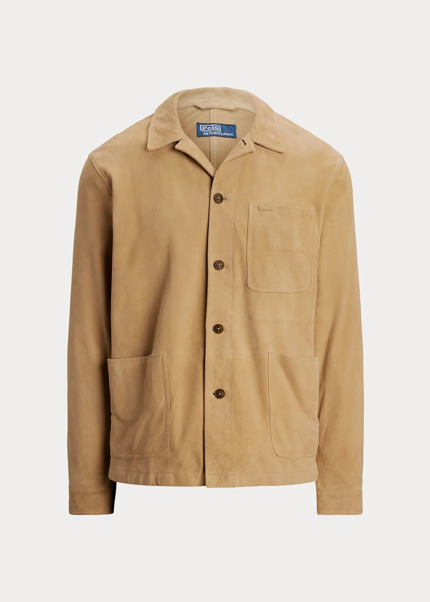Suede Utility Jacket - 1
