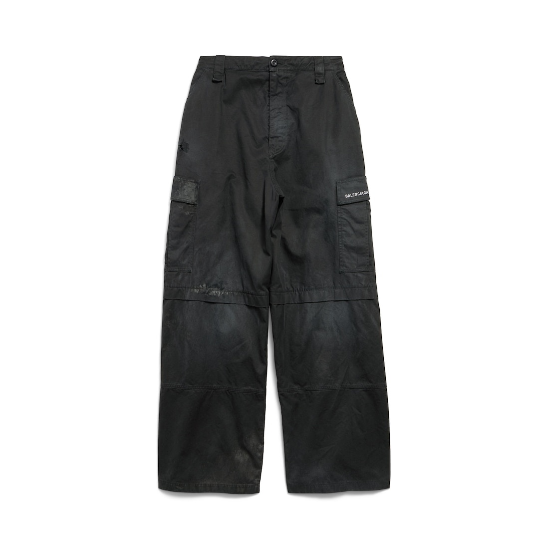 Men's Hybrid Large Fit Pants in Black/navy - 1